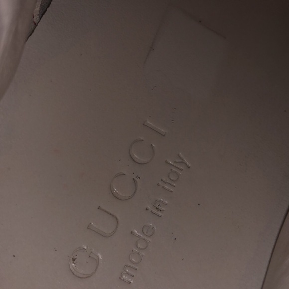 Gucci sneakers. I bought these for my son used on here awhile back. - Picture 4 of 4